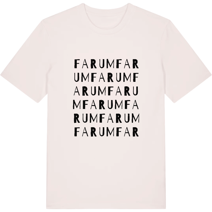Farum wordplay t-shirt – t-shirt from PinShirt