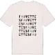 Fauvettes ordlek t-shirt
