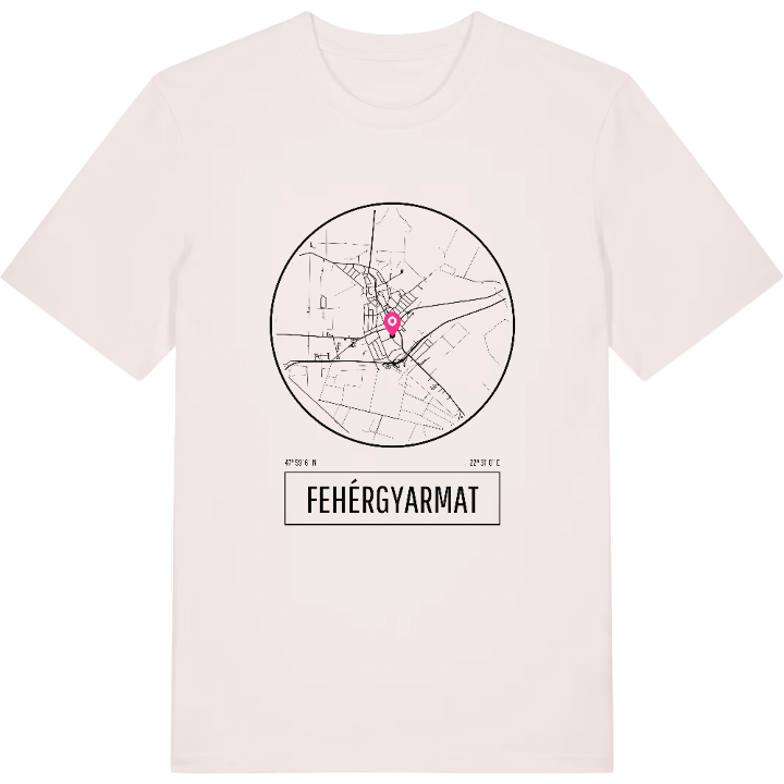 Fehérgyarmat t-shirt – t-shirt from PinShirt