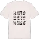 Feked ordlek t-shirt