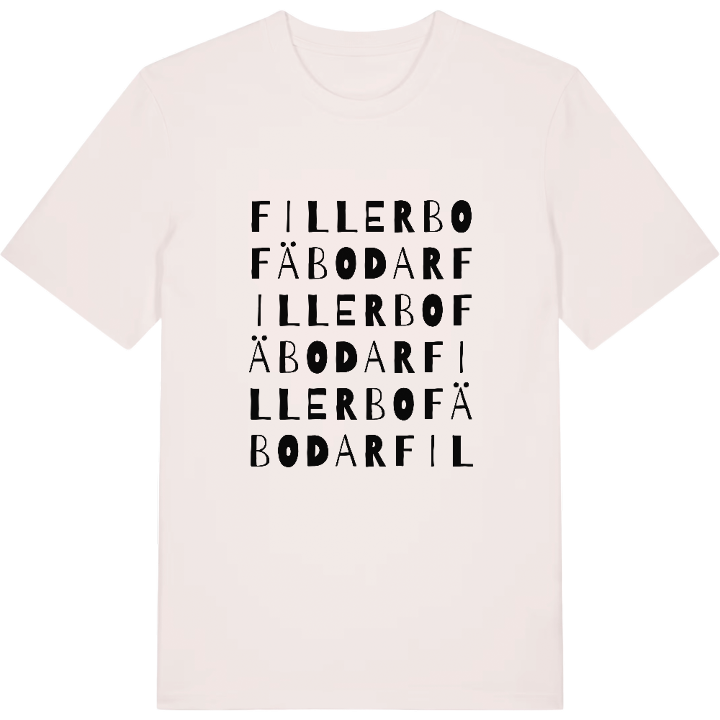 Fillerbo fäbodar wordplay t-shirt – t-shirt from PinShirt