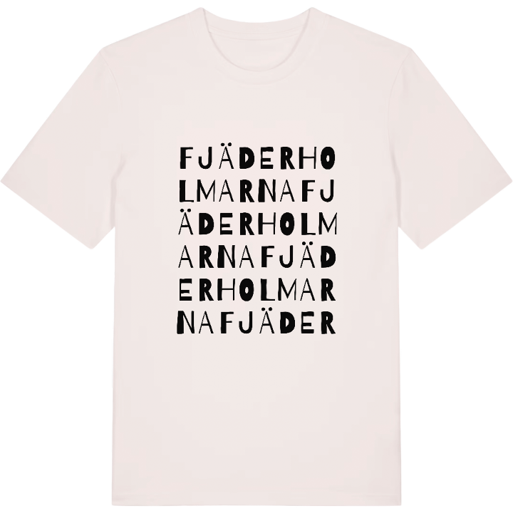 Fjäderholmarna wordplay t-shirt – t-shirt from PinShirt