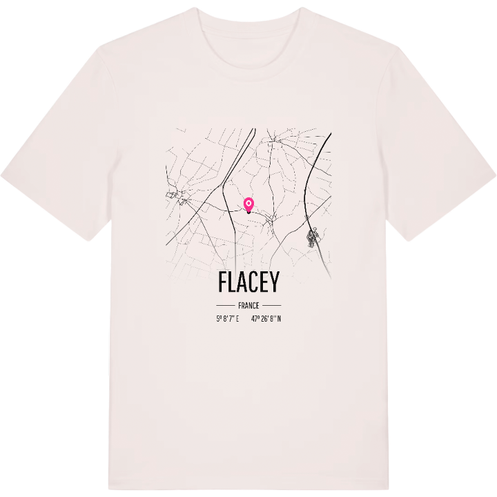 Flacey map t-shirt – t-shirt from PinShirt