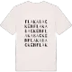 Flakabacken ordlek t-shirt