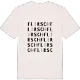 Flirsch wordplay t-shirt