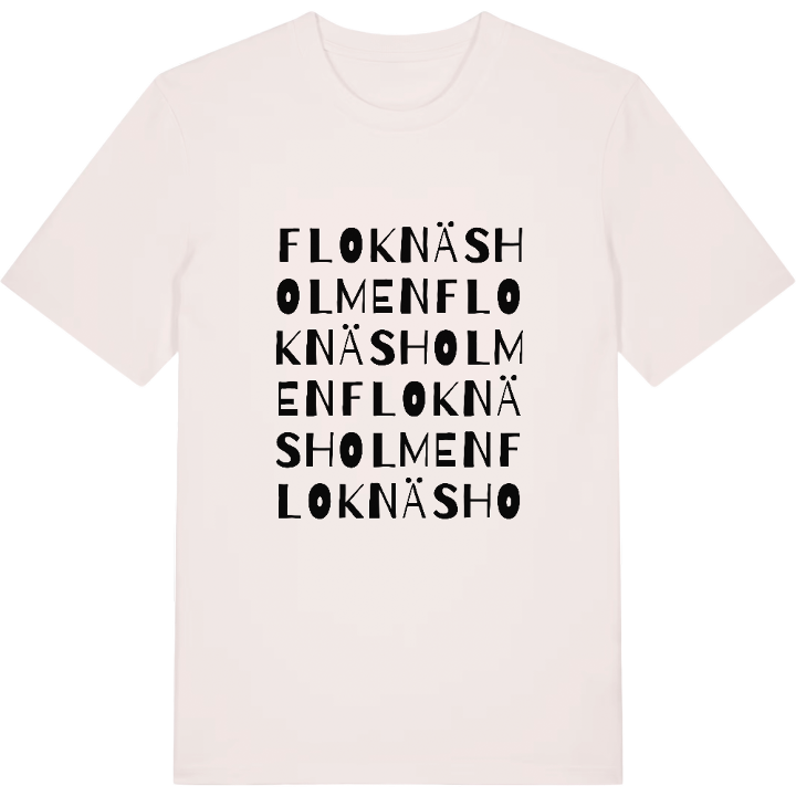 Floknäsholmen wordplay t-shirt – t-shirt from PinShirt