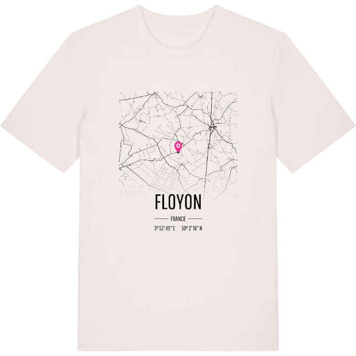 Floyon map t-shirt – t-shirt from PinShirt