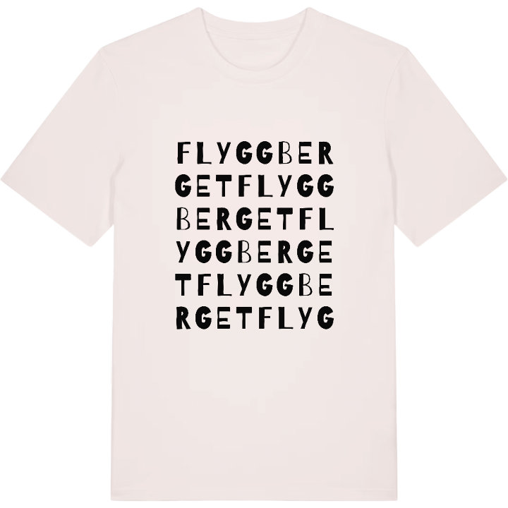 Flyggberget wordplay t-shirt – t-shirt from PinShirt