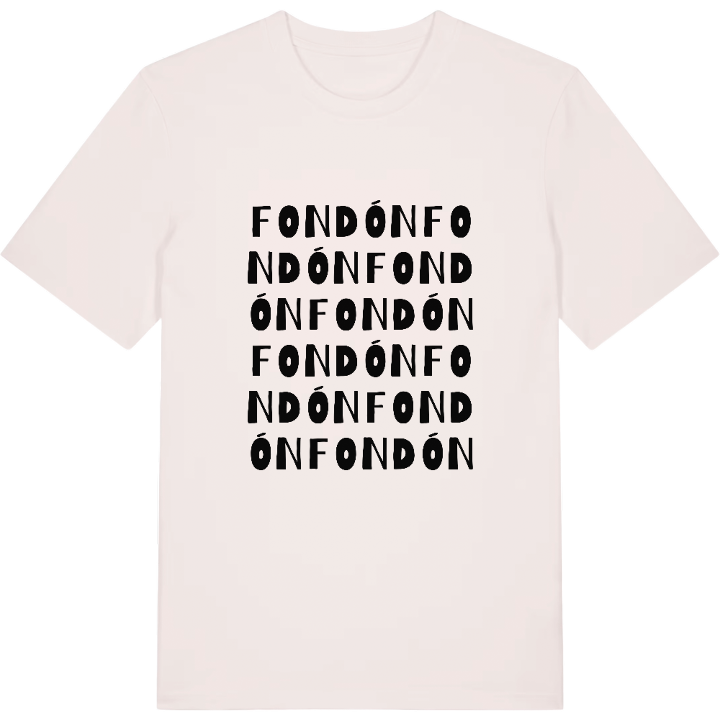 Fondón wordplay t-shirt – t-shirt from PinShirt
