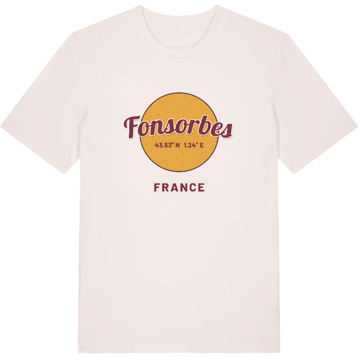 Fonsorbes circle t-shirt – t-shirt from PinShirt