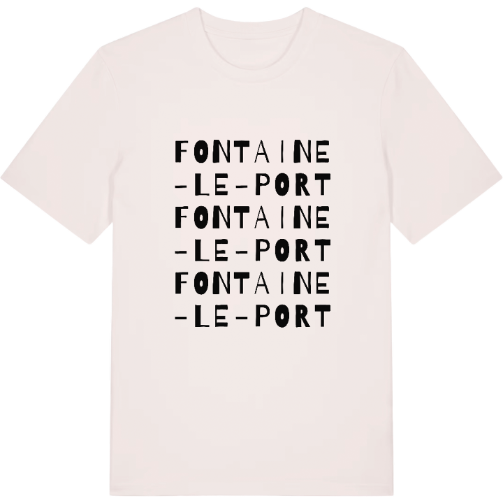 Fontaine-le-Port wordplay t-shirt – t-shirt from PinShirt