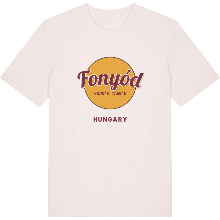 Fonyód circle t-shirt – t-shirt from PinShirt