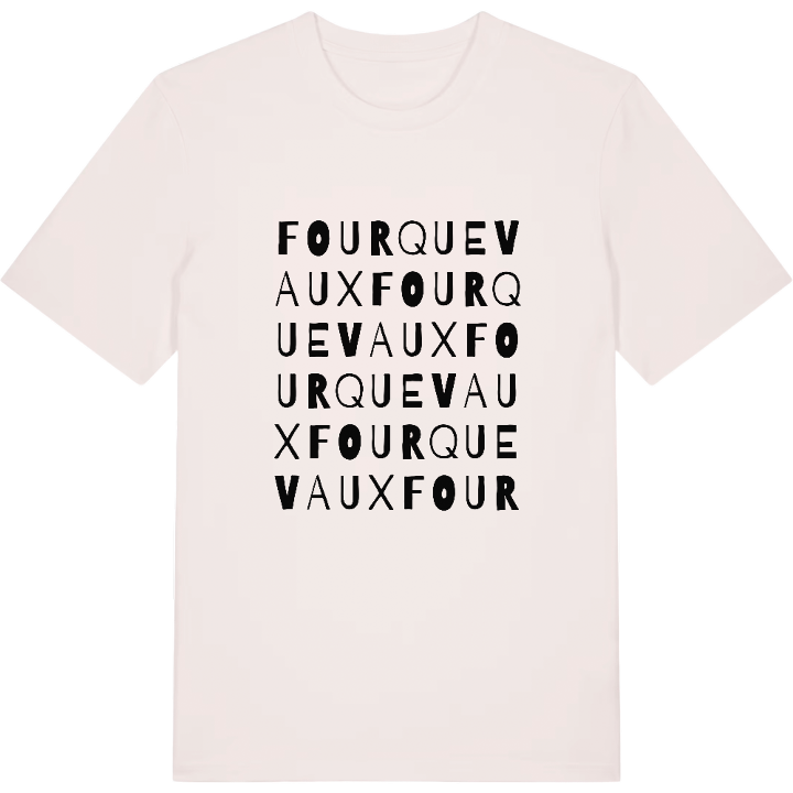 Fourquevaux wordplay t-shirt – t-shirt from PinShirt