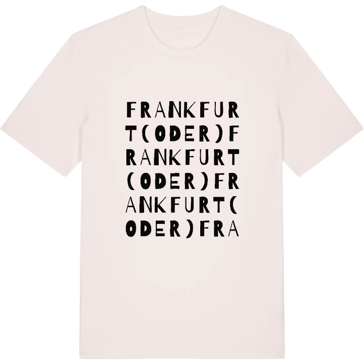 Frankfurt (Oder) wordplay t-shirt – t-shirt from PinShirt