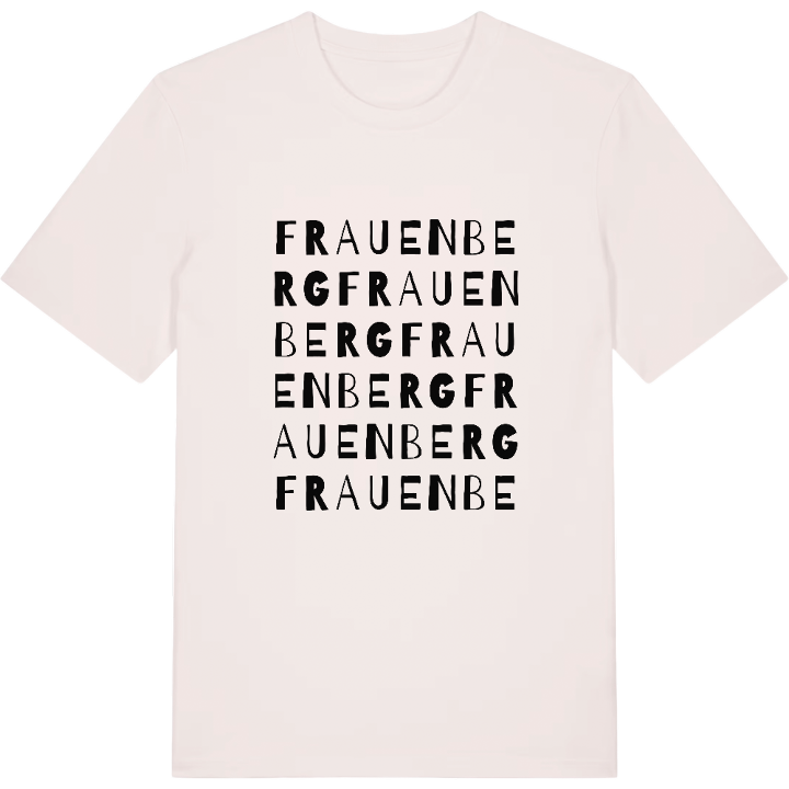 Frauenberg wordplay t-shirt – t-shirt from PinShirt