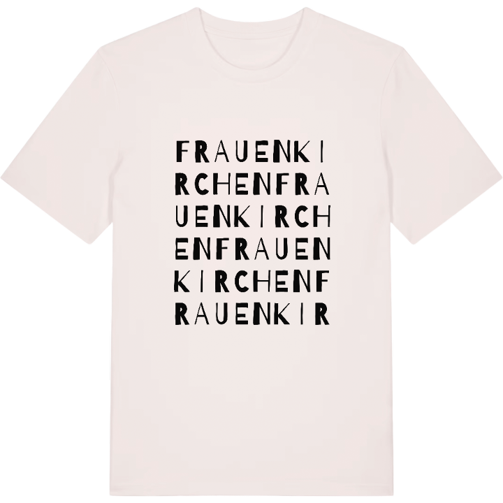 Frauenkirchen wordplay t-shirt – t-shirt from PinShirt