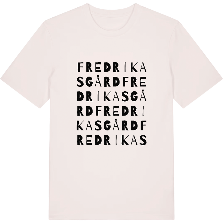 Fredrikas Gård wordplay t-shirt – t-shirt from PinShirt