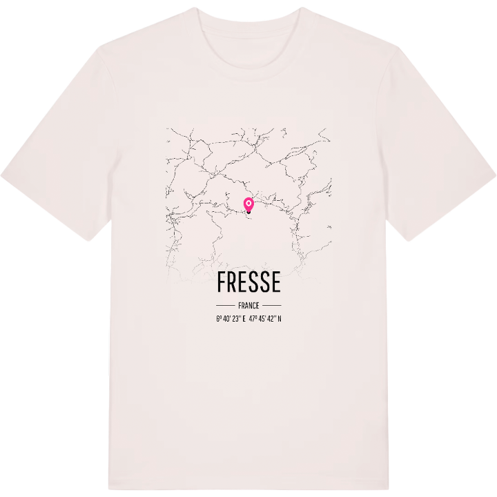 Fresse map t-shirt – t-shirt from PinShirt