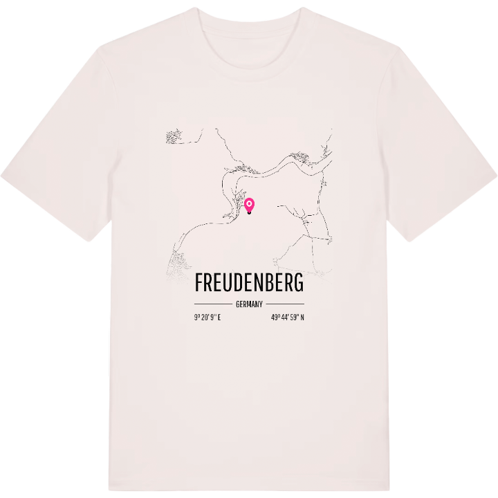 Freudenberg map t-shirt – t-shirt from PinShirt