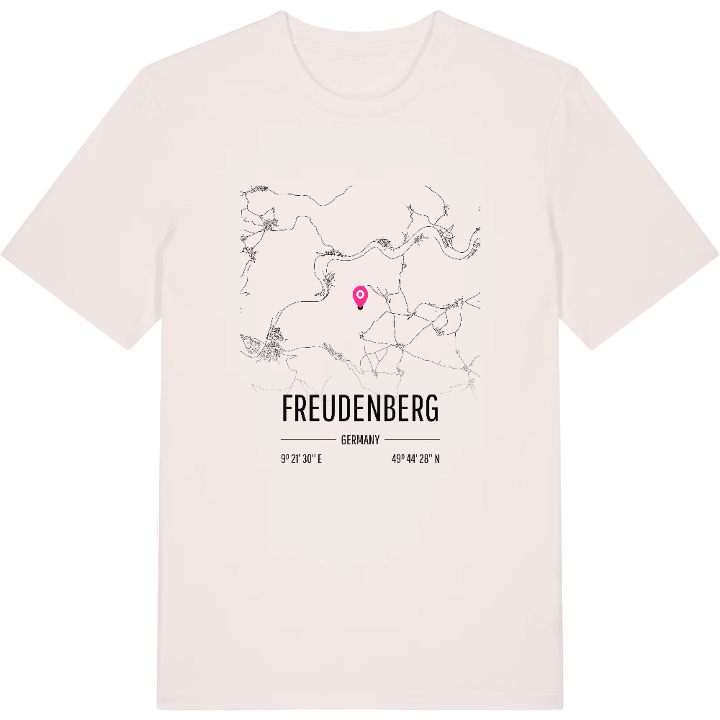 Freudenberg map t-shirt – t-shirt from PinShirt