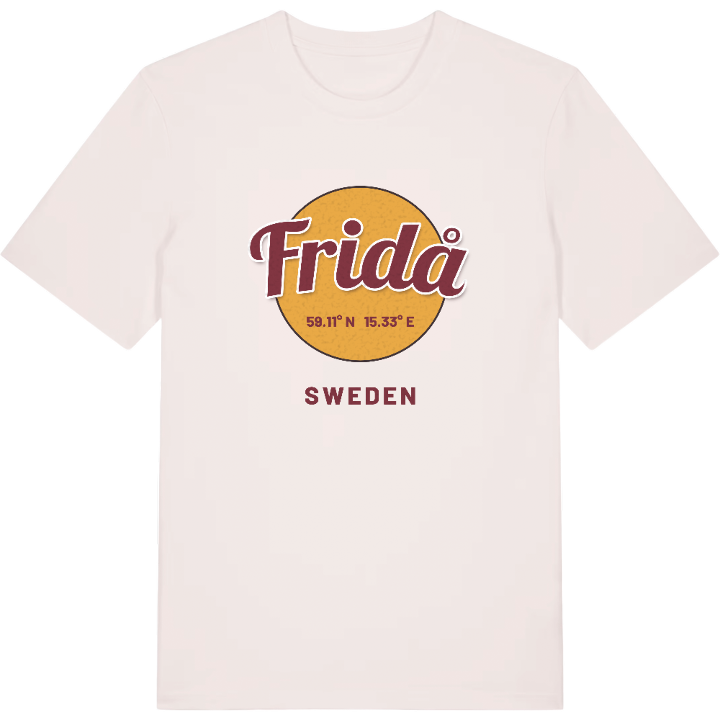 Fridå circle t-shirt – t-shirt from PinShirt