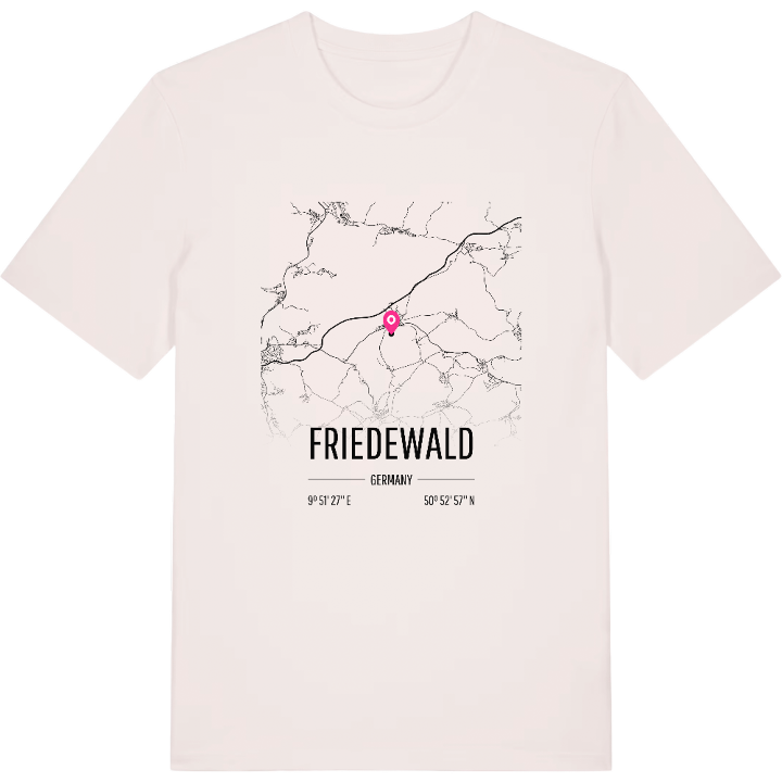 Friedewald map t-shirt – t-shirt from PinShirt