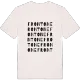 Frontone ordlek t-shirt