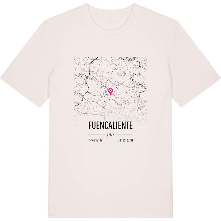 Fuencaliente map t-shirt – t-shirt from PinShirt