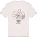 Fürth karta t-shirt