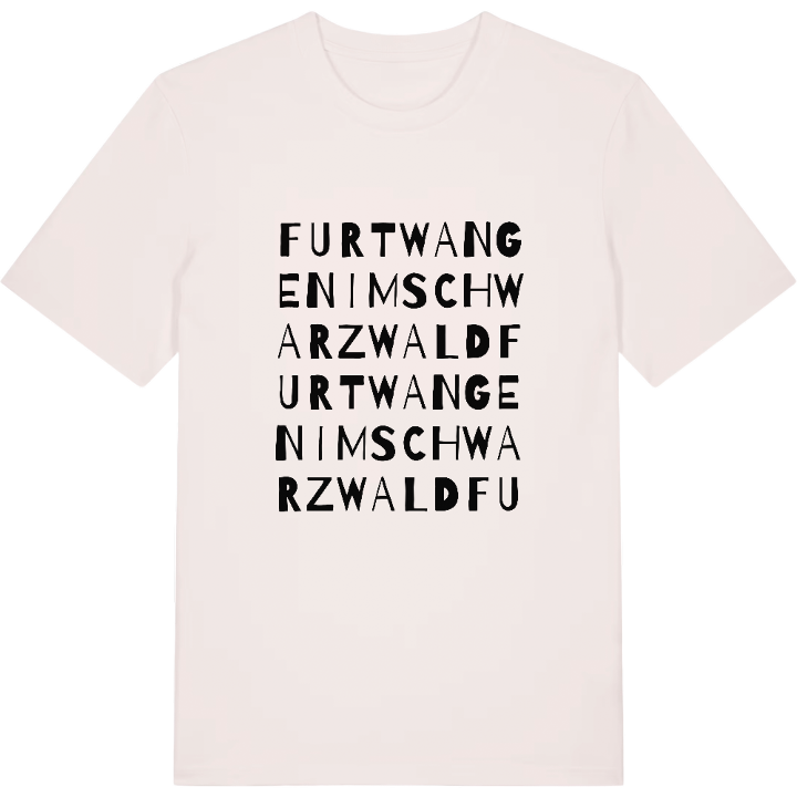 Furtwangen im Schwarzwald wordplay t-shirt – t-shirt from PinShirt