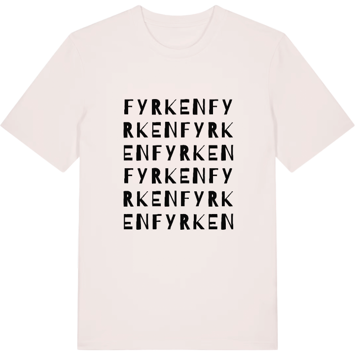 Fyrken wordplay t-shirt – t-shirt from PinShirt