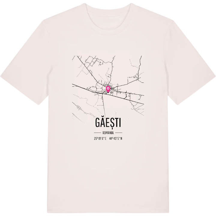 Găești map t-shirt – t-shirt from PinShirt