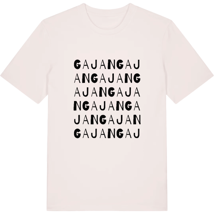 Gajan wordplay t-shirt – t-shirt from PinShirt
