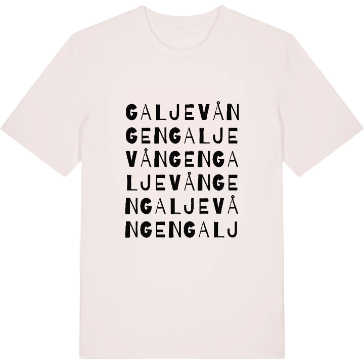Galjevången wordplay t-shirt – t-shirt from PinShirt
