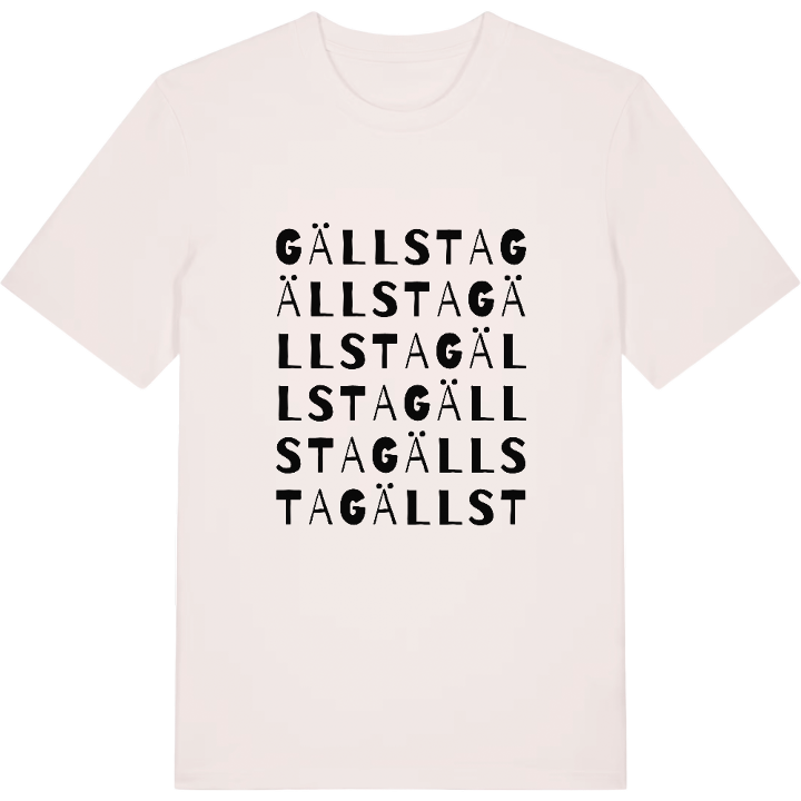Gällsta wordplay t-shirt – t-shirt from PinShirt