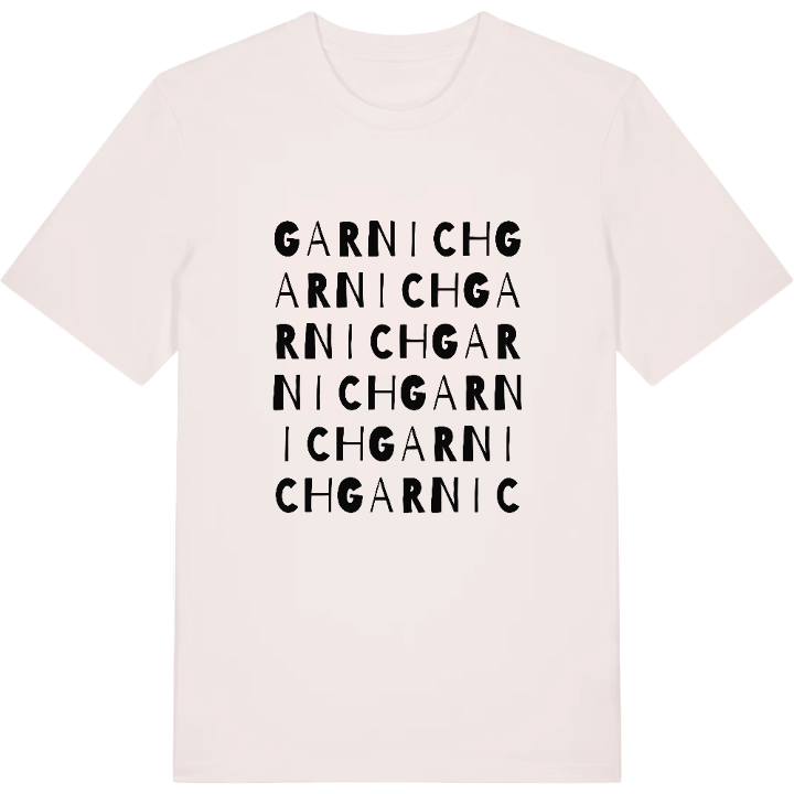 Garnich wordplay t-shirt – t-shirt from PinShirt