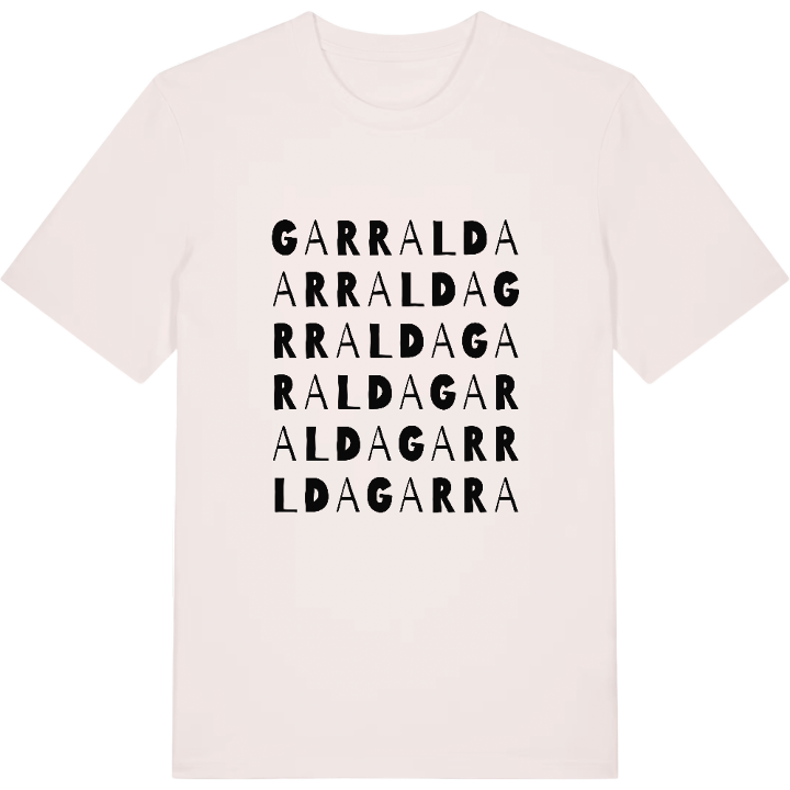 Garralda wordplay t-shirt – t-shirt from PinShirt