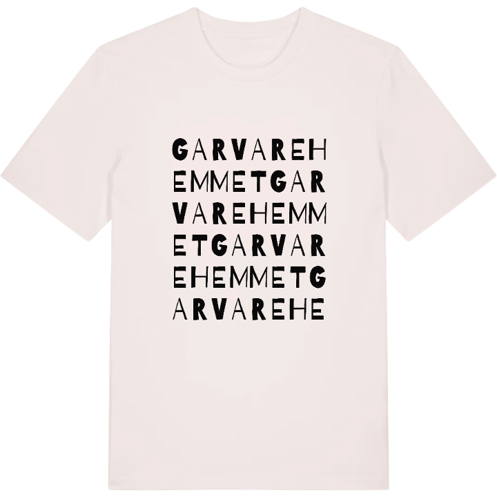 Garvarehemmet wordplay t-shirt – t-shirt from PinShirt