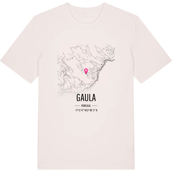 Gaula map t-shirt – t-shirt from PinShirt