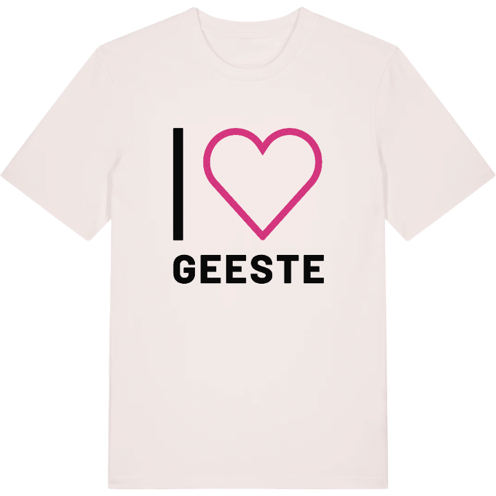 I love Geeste t-shirt large print – t-shirt from PinShirt