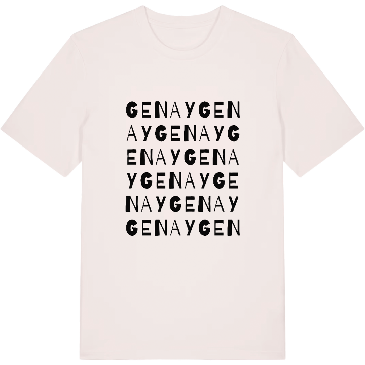 Genay wordplay t-shirt – t-shirt from PinShirt