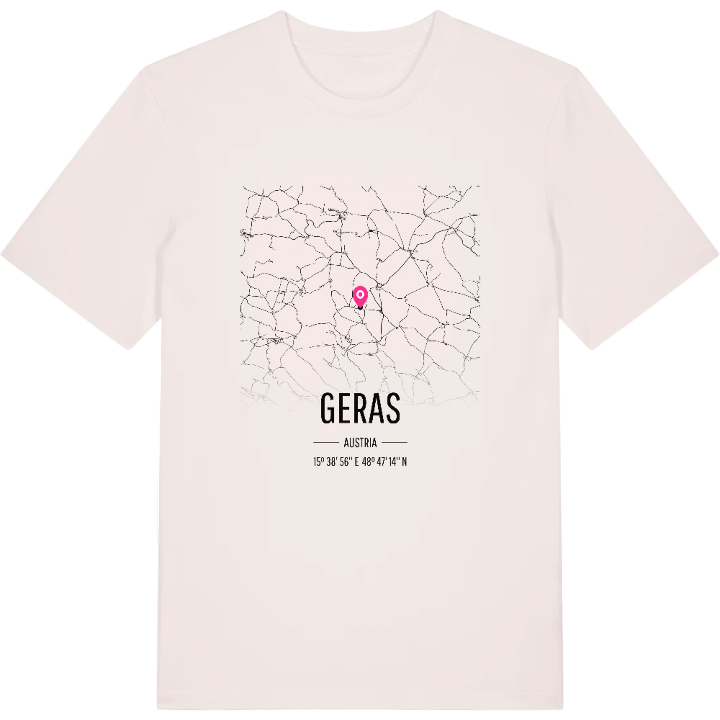 Geras map t-shirt – t-shirt from PinShirt