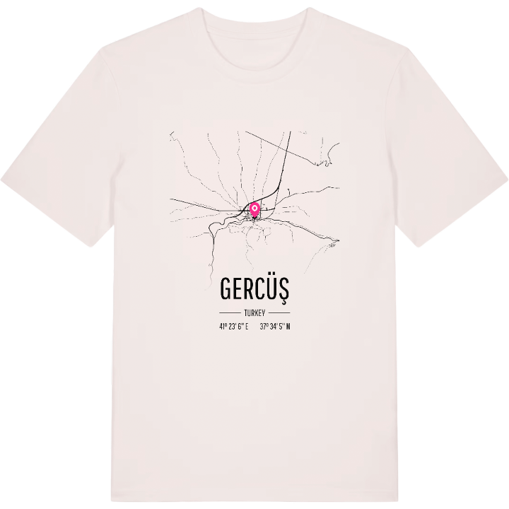 Gercüş map t-shirt – t-shirt from PinShirt