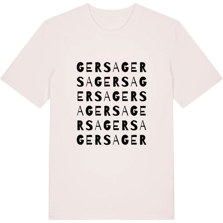 Gersa wordplay t-shirt – t-shirt from PinShirt