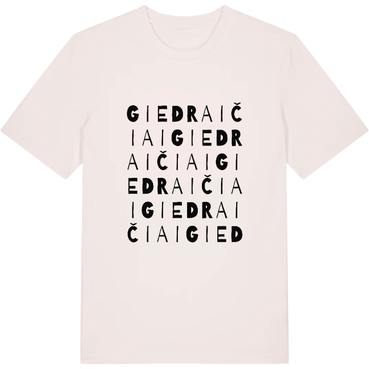 Giedraičiai wordplay t-shirt – t-shirt from PinShirt