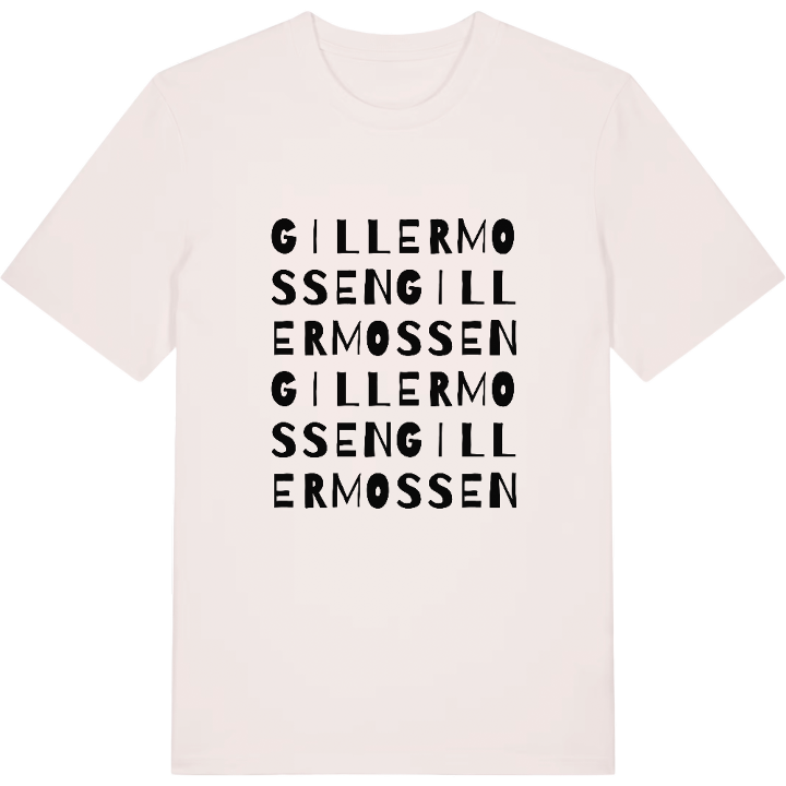 Gillermossen wordplay t-shirt – t-shirt from PinShirt