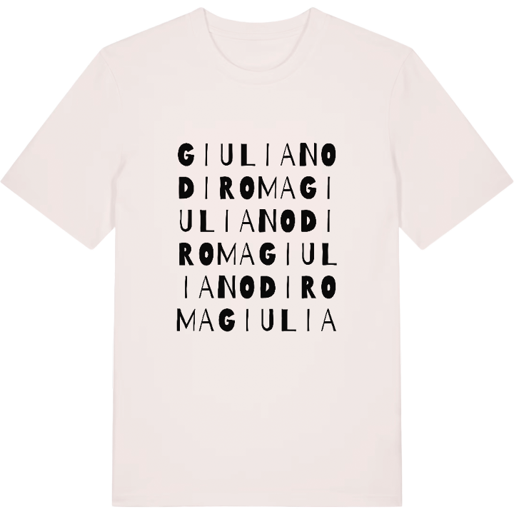 Giuliano di Roma wordplay t-shirt – t-shirt from PinShirt