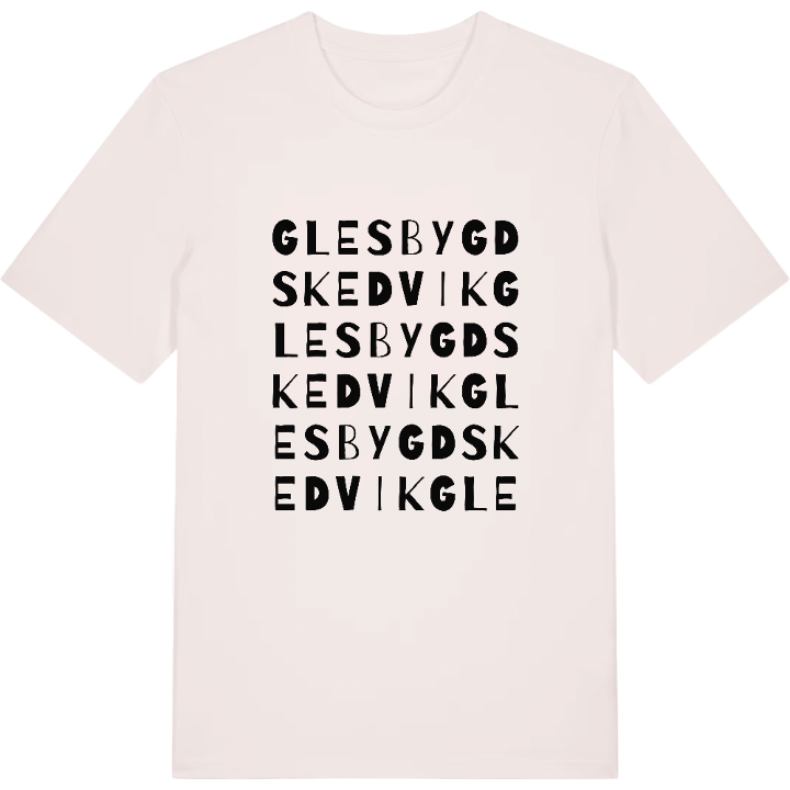 Glesbygd Skedvik wordplay t-shirt – t-shirt from PinShirt