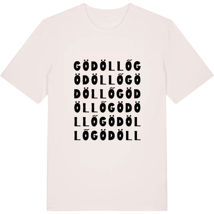 Gödöllő wordplay t-shirt – t-shirt from PinShirt