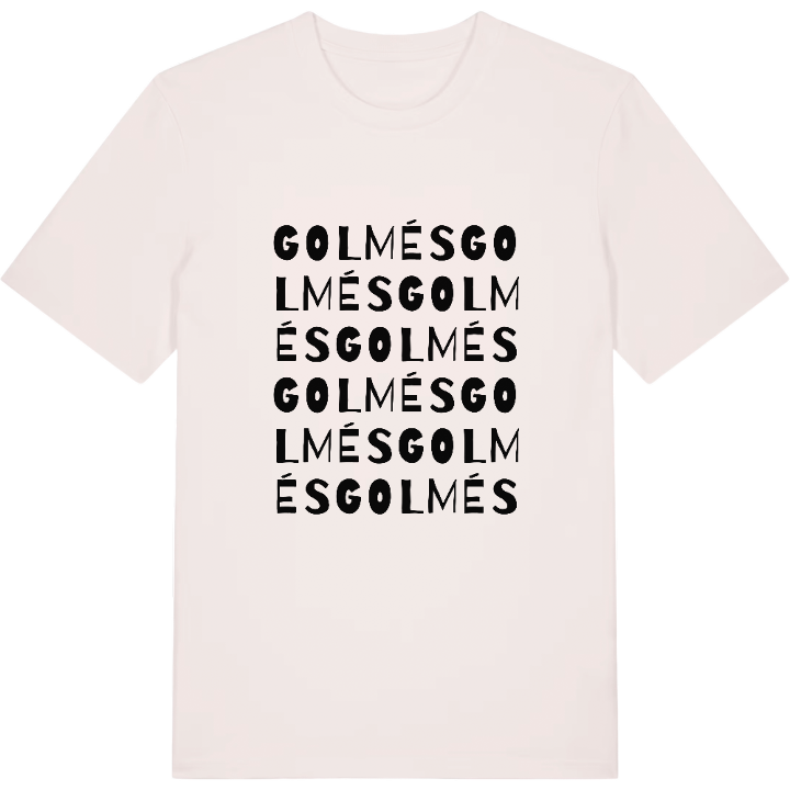 Golmés wordplay t-shirt – t-shirt from PinShirt